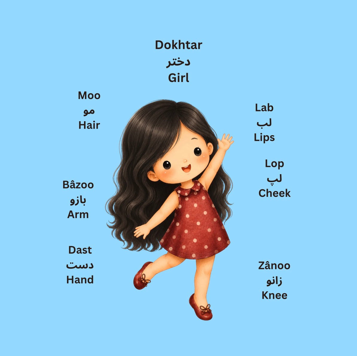 My First 101 Words in Farsi & English